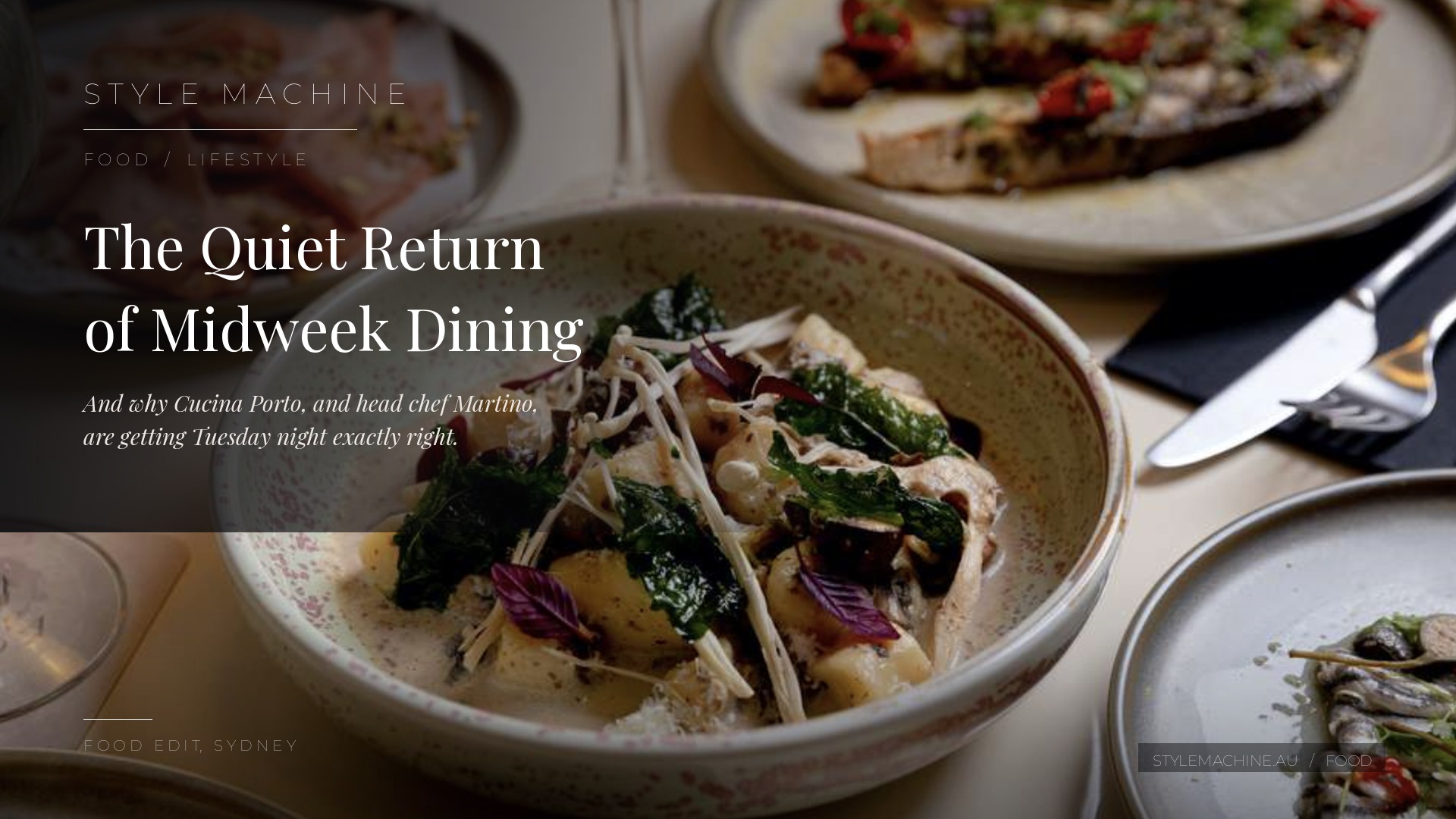 Cucina Porto Sydney: The Joyful Return of Midweek Dining